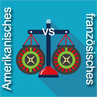 Amerikanisches vs. französisches Roulette