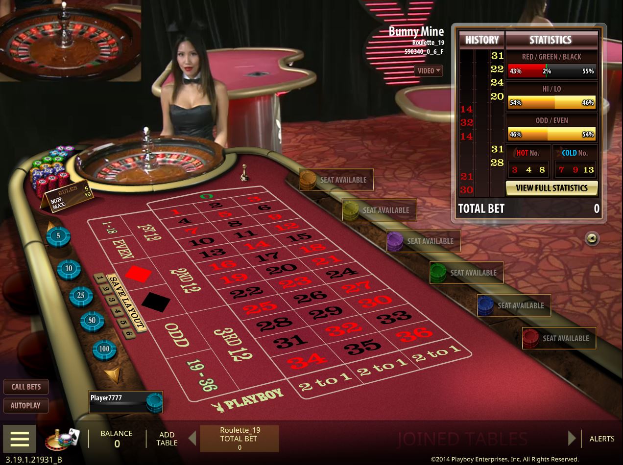 Roulette mit Live Croupiers