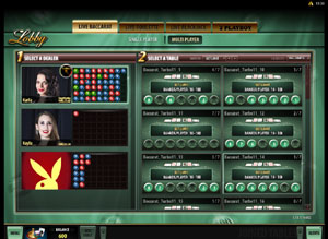 Live Dealer Baccarat