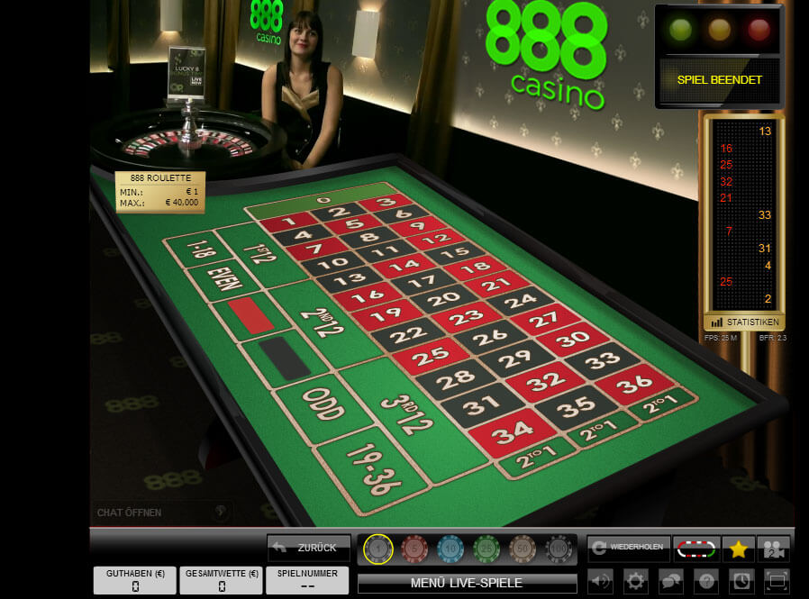Bei 888 Casino spielen