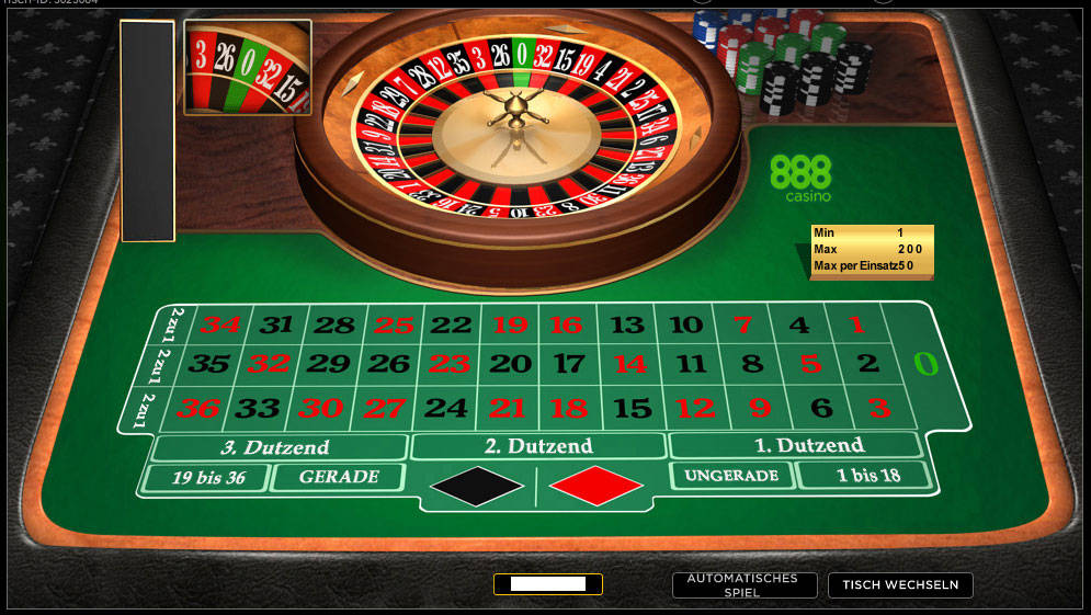 Bei 888 Casino spielen