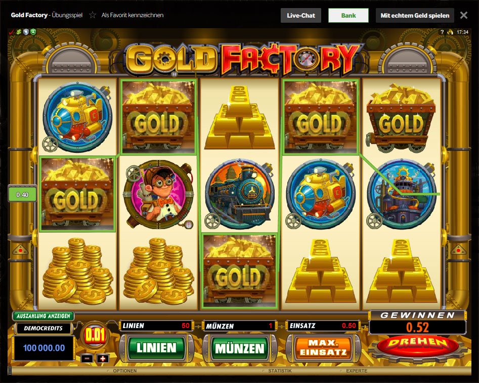 Gold Factory Slot