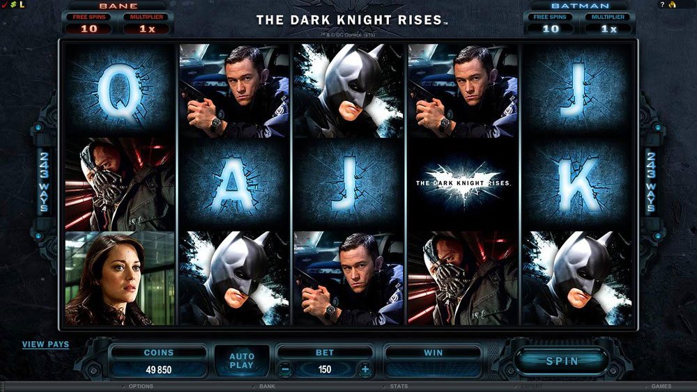 Dark Knight Rises Jackpot