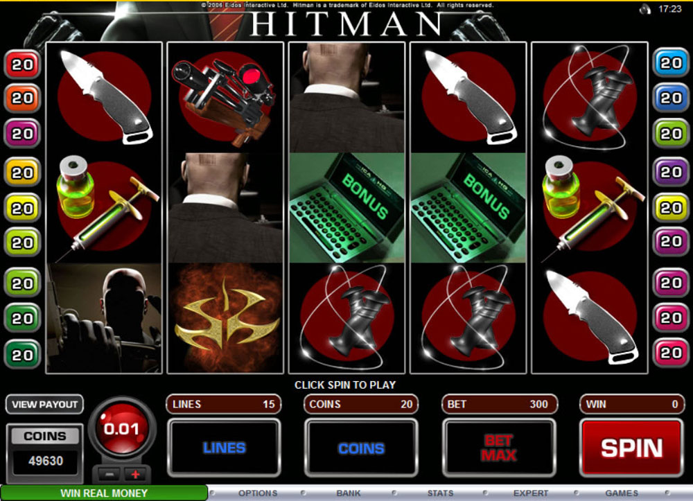 Hitman Slot Spiel