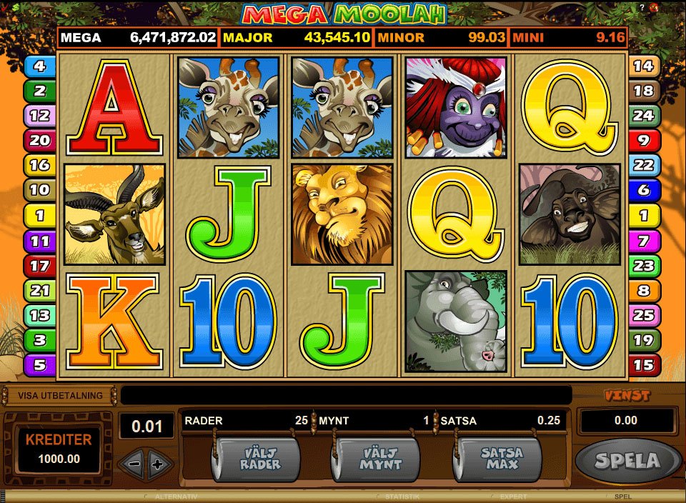 Mega Moolah Jackpot