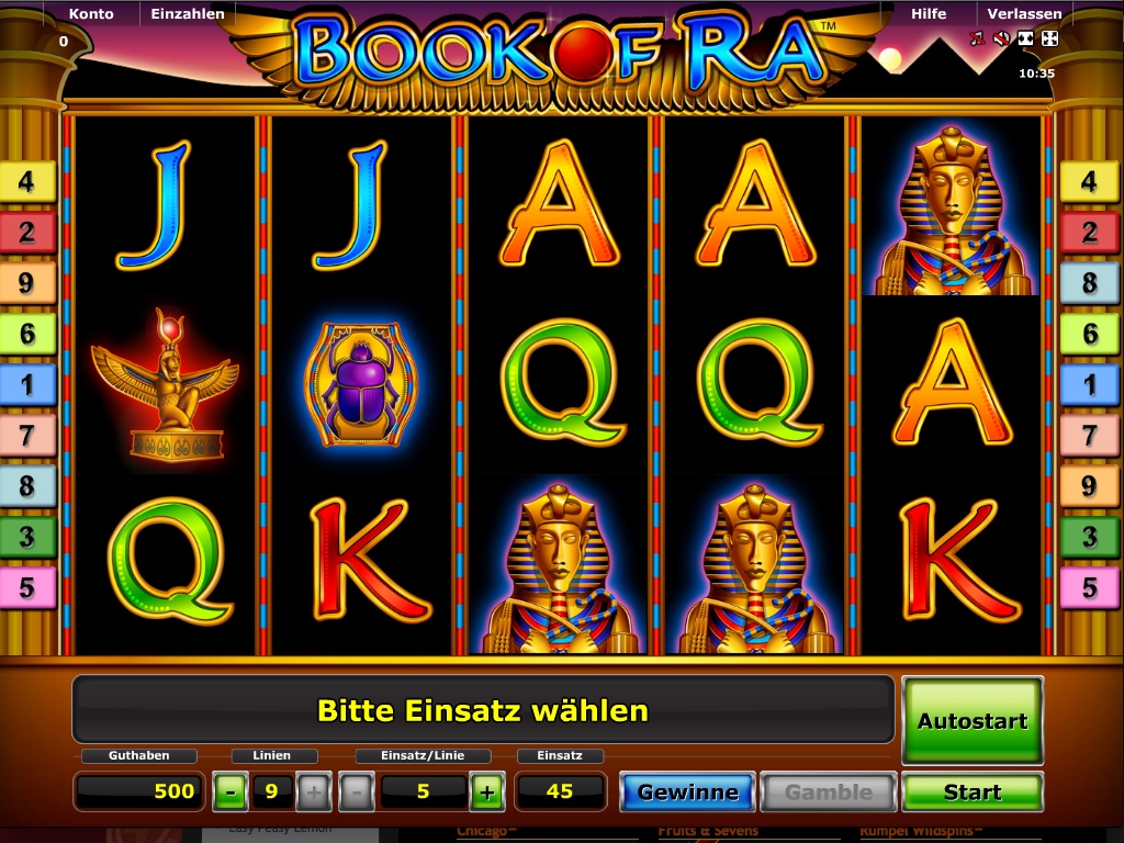 Book of Ra online spielen